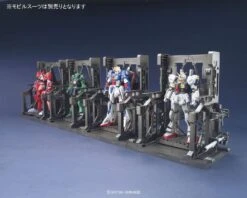 Bandai 1/144 Builders Parts: System Base 001 (Gunmetal) -Model Figures Store 10429