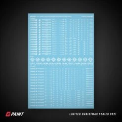 StudioG Model Paint Limited Christmas Edition Set (8 Colours) -Model Figures Store 10526