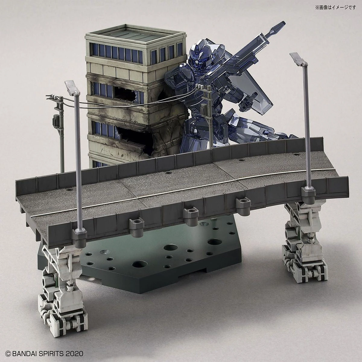 Bandai 1/144 30MM Customize Scene Base 06 (City Area Ver.) 4 Bandai 1/144 30MM Customize Scene Base 06 (City Area Ver.) - Image 4