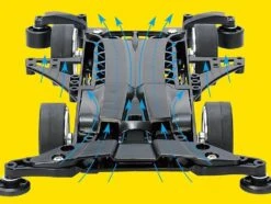 Tamiya MINI 4WD ROWDY BULL (FM-A CHASSIS) -Model Figures Store 253