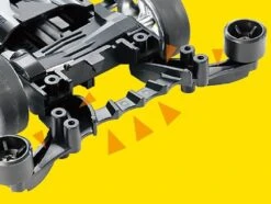 Tamiya MINI 4WD ROWDY BULL (FM-A CHASSIS) -Model Figures Store 256