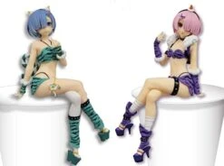 Furyu Re: ZERO: Noodle Stopper Statue: Ram (Demon Costume Another Colour Version) -Model Figures Store 41xryzyGDEL. AC SX679