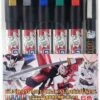 GSI Mr.Hobby GMS121 Gundam Marker Metallic Marker Set (Renewal)