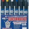 GSI Mr.Hobby GMS109 Gundam Marker SEED Basic Set (6 Piece) Renewal