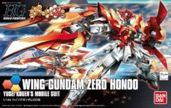 Bandai 1/144 HGBF 033 Wing Gundam Zero Honoo