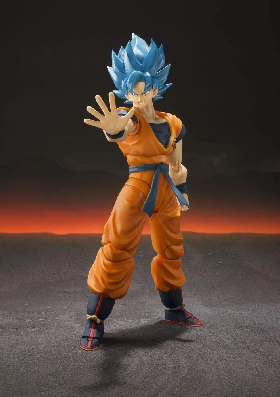 Bandai Tamashii Nations S.H. Figuarts Dragon Ball Super Super Saiyan God Super Saiyan Goku Action Figure 2 Bandai Tamashii Nations S.H. Figuarts Dragon Ball Super Super Saiyan God Super Saiyan Goku Action Figure - Image 2
