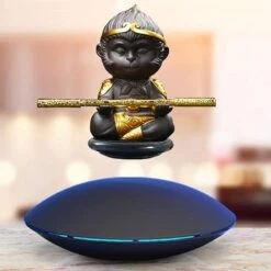 LED Electric Magnetic Levitation Floating Display Stand -Model Figures Store 61V0ptOno2L. AC SL1001