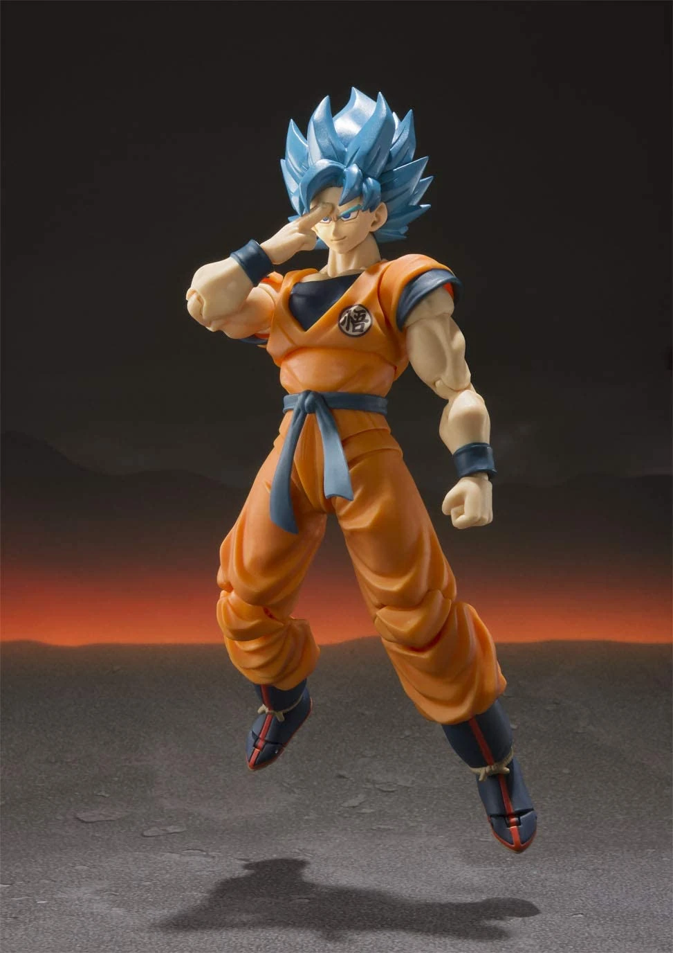 Bandai Tamashii Nations S.H. Figuarts Dragon Ball Super Super Saiyan God Super Saiyan Goku Action Figure 4 Bandai Tamashii Nations S.H. Figuarts Dragon Ball Super Super Saiyan God Super Saiyan Goku Action Figure - Image 4