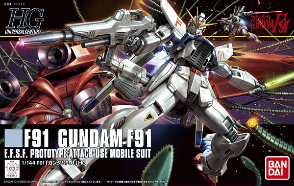 Bandai 1/144 HGUC 167 F91 Gundam F91 1 Bandai 1/144 HGUC 167 F91 Gundam F91
