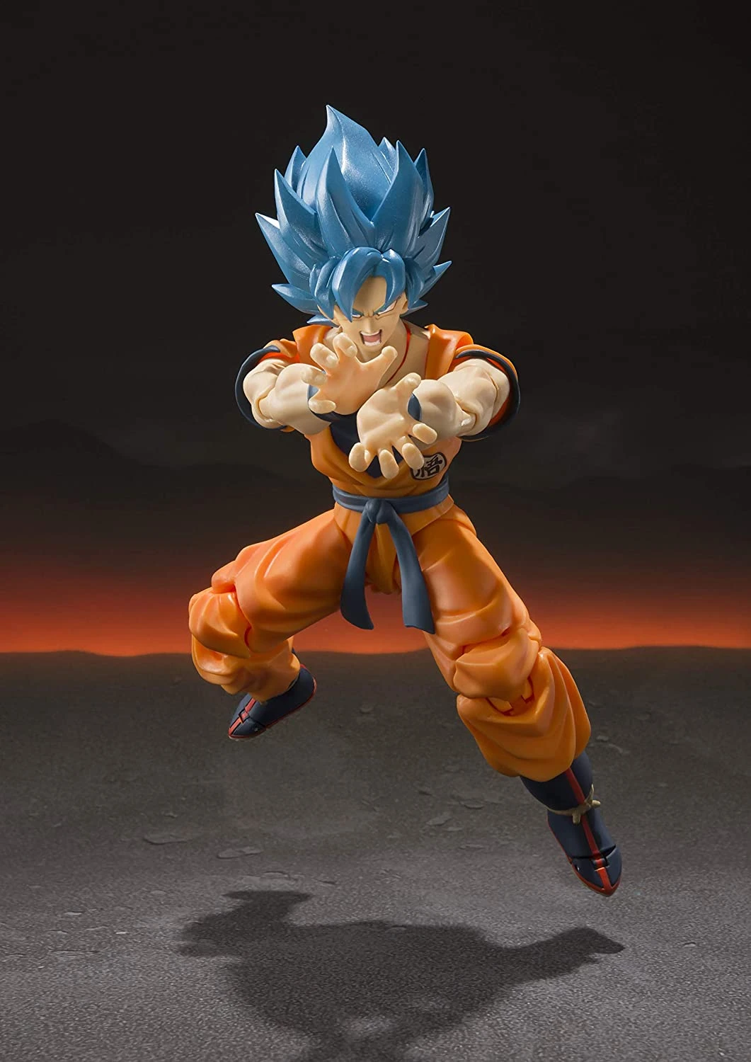 Bandai Tamashii Nations S.H. Figuarts Dragon Ball Super Super Saiyan God Super Saiyan Goku Action Figure 3 Bandai Tamashii Nations S.H. Figuarts Dragon Ball Super Super Saiyan God Super Saiyan Goku Action Figure - Image 3