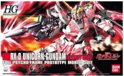 Bandai 1/144 HGUC 100 RX-0 Unicorn Gundam Destroy Mode