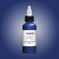 StudioG Model Paint Ultimate Metallic Set (All 8 Colours) -Model Figures Store GPM 007GPaintMetallicBlue