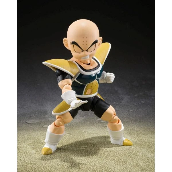 Bandai Tamashii Nations S.H. Figuarts Dragon Ball Z Krillin In Battle Cloth Action Figure 2 Bandai Tamashii Nations S.H. Figuarts Dragon Ball Z Krillin In Battle Cloth Action Figure - Image 2