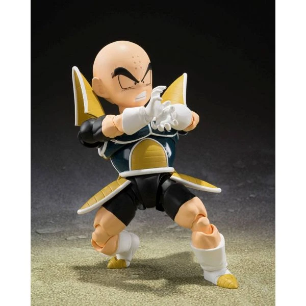 Bandai Tamashii Nations S.H. Figuarts Dragon Ball Z Krillin In Battle Cloth Action Figure 3 Bandai Tamashii Nations S.H. Figuarts Dragon Ball Z Krillin In Battle Cloth Action Figure - Image 3