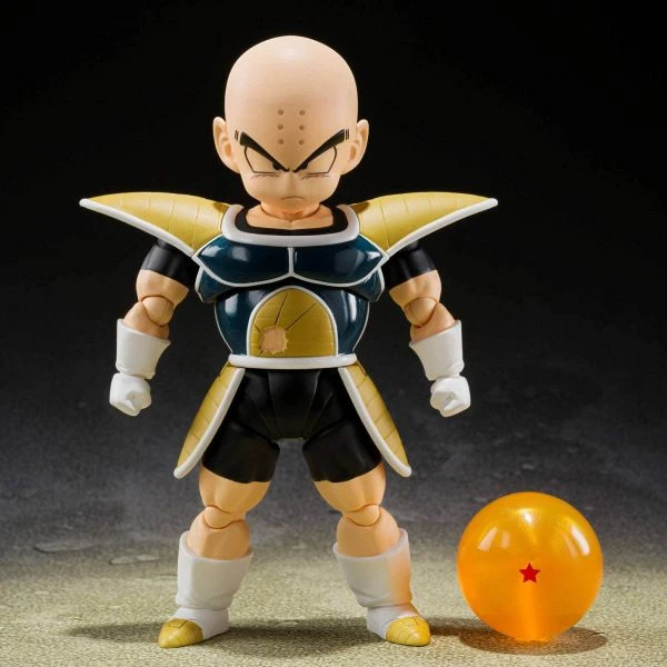 Bandai Tamashii Nations S.H. Figuarts Dragon Ball Z Krillin In Battle Cloth Action Figure 1 Bandai Tamashii Nations S.H. Figuarts Dragon Ball Z Krillin In Battle Cloth Action Figure