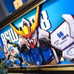 Framed Arts Handmade 3D Decor Paper Art ASW-G-08 Barbatos Picture -Model Figures Store O1CN017GmHnu20BwkCCw3Ih 2200783026812