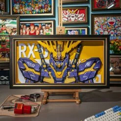 Framed Arts Handmade 3D Decor Paper Art RX-0 Banshee Picture 12 Framed Arts Handmade 3D Decor Paper Art RX-0 Banshee Picture -Model Figures Store O1CN017uQfcM20BwfQ4rCpo 2200783026812 607beef7 b914 44cf bd52 bcff00e033c8