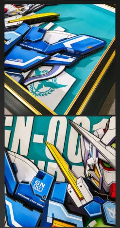 Framed Arts Handmade 3D Decor Paper Art GN-001 Exia Picture -Model Figures Store O1CN01cRuqJz20Bwf1euMEl 2200783026812