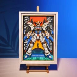 Framed Arts Handmade 3D Decor Paper Art ZGMF-X20A Strike Freedom Picture -Model Figures Store O1CN01tvOBy720BwjbncDTv 2200783026812