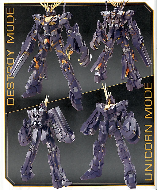 Bandai 1/100 MG GUNDAM UNICORN 2 RX-0 BANSHEE 3 Bandai 1/100 MG GUNDAM UNICORN 2 RX-0 BANSHEE - Image 3