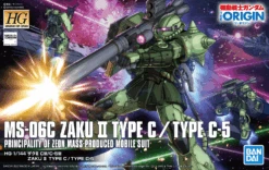 Bandai 1/144 HGGTO 016 MS-06C Zaku II Type C / Type C-5