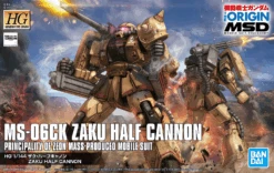 Bandai 1/144 HGGTO 019 MS-06CK Zaku Half Cannon