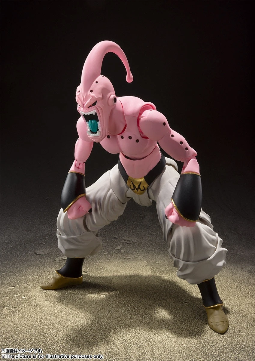 Bandai Tamashii Nations S.H. Figuarts Dragon Ball Z Majin Buu -Aku- Action Figure 4 Bandai Tamashii Nations S.H. Figuarts Dragon Ball Z Majin Buu -Aku- Action Figure - Image 4