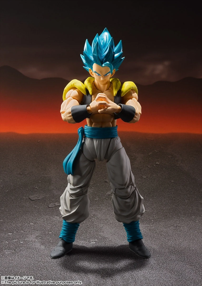 Bandai Tamashii Nations S.H. Figuarts Dragon Ball Super Super Saiyan God Super Saiyan Gogeta Action Figure 2 Bandai Tamashii Nations S.H. Figuarts Dragon Ball Super Super Saiyan God Super Saiyan Gogeta Action Figure - Image 2