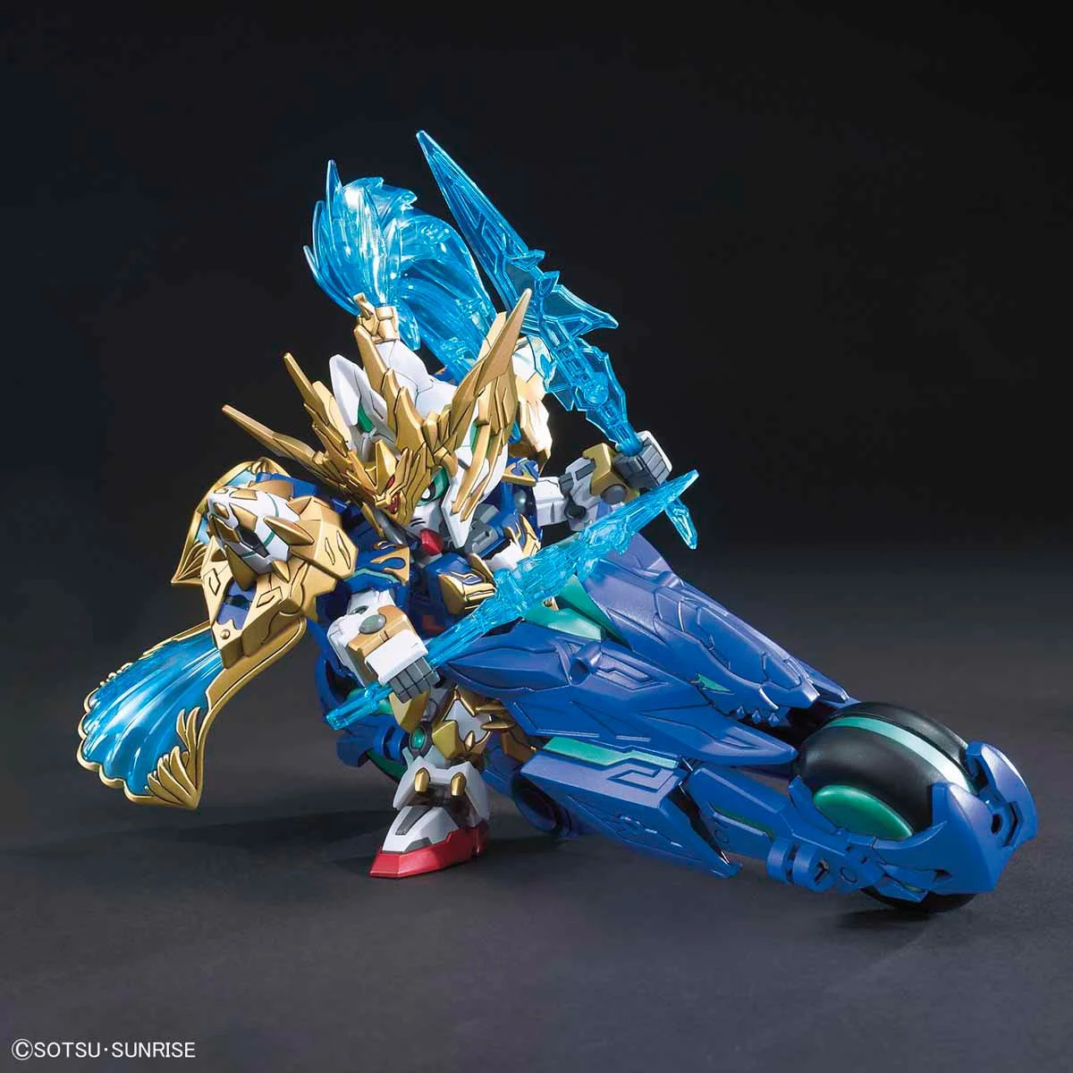 Bandai SD Sangoku Soketsuden Zhao Yun 00 Gundam & Ao Ryusuke 2 Bandai SD Sangoku Soketsuden Zhao Yun 00 Gundam & Ao Ryusuke - Image 2