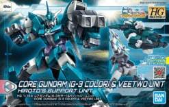 Bandai 1/144 HGBD:R 006 Core Gundam [G-3 Color] & Veetwo Unit