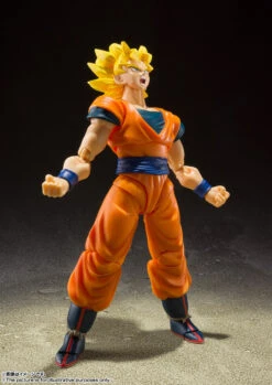 Bandai Tamashii Nations S.H. Figuarts Dragon Ball Z Super Saiyan Full Power Son Goku Action Figure -Model Figures Store bans61385 1