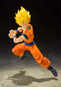 Bandai Tamashii Nations S.H. Figuarts Dragon Ball Z Super Saiyan Full Power Son Goku Action Figure -Model Figures Store bans61385 2