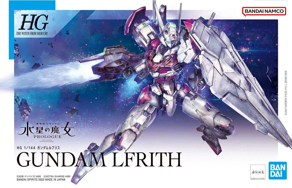 Bandai 1/144 HGTWFM 01 Gundam Lfrith (The Witch From Mercury) 1 Bandai 1/144 HGTWFM 01 Gundam Lfrith (The Witch From Mercury)