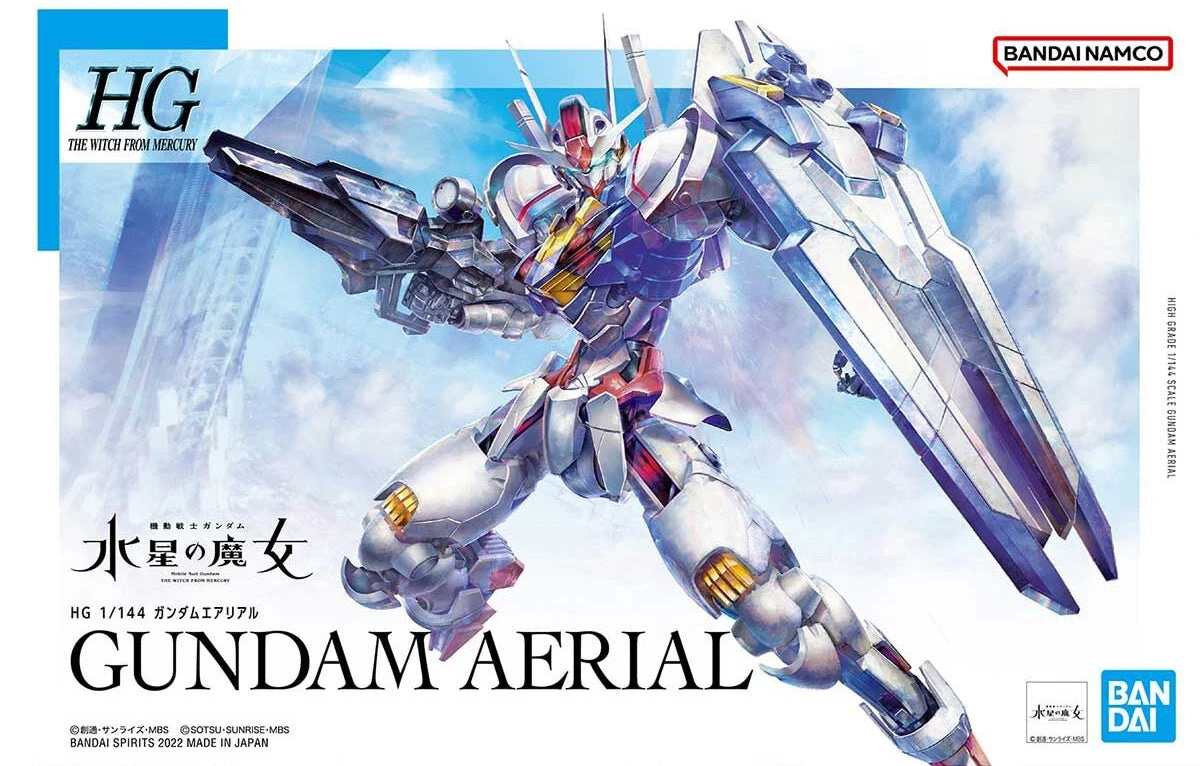 Bandai 1/144 HGTWFM 03 Gundam Aerial (The Witch From Mercury) 1 Bandai 1/144 HGTWFM 03 Gundam Aerial (The Witch From Mercury)