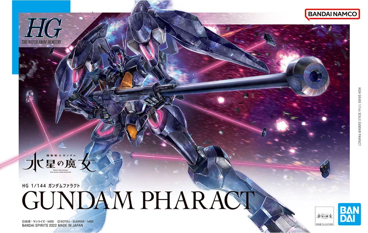 Bandai 1/144 HGTWFM 07 Gundam Pharact (The Witch From Mercury) 1 Bandai 1/144 HGTWFM 07 Gundam Pharact (The Witch From Mercury)