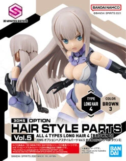 Bandai 30MS Optional Hairstyle Parts Vol.5: 1Box (4pcs) 30 Bandai 30MS Optional Hairstyle Parts Vol.5: 1Box (4pcs) -Model Figures Store bans63780 13