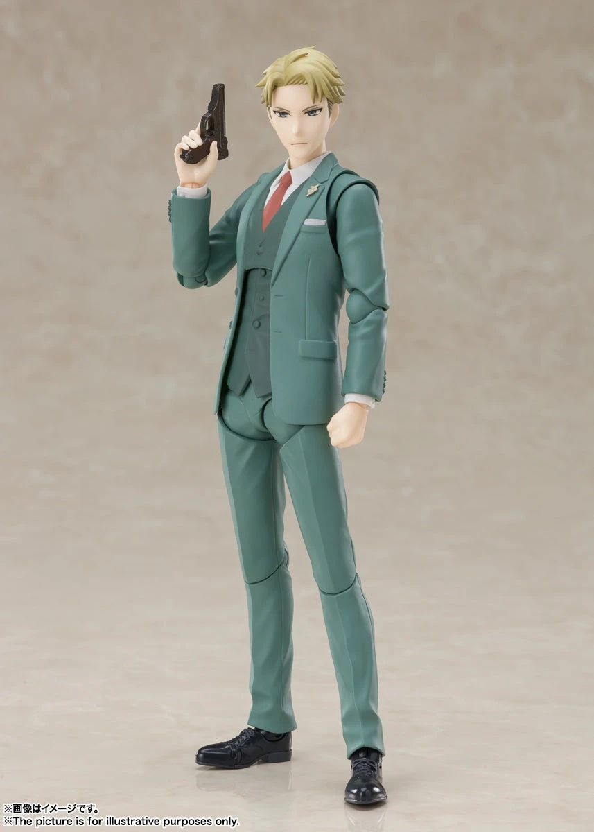 Bandai Tamashii Nations S.H. Figuarts Spy X Family Loid Forger Action Figure 1 Bandai Tamashii Nations S.H. Figuarts Spy X Family Loid Forger Action Figure