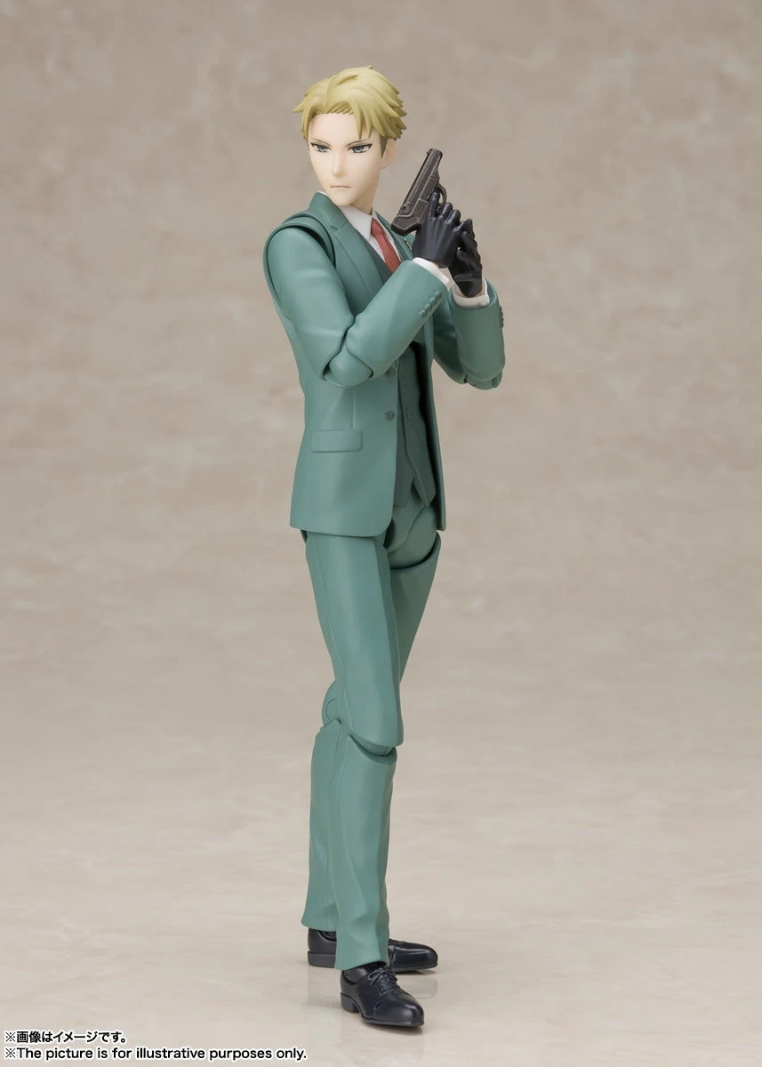 Bandai Tamashii Nations S.H. Figuarts Spy X Family Loid Forger Action Figure 4 Bandai Tamashii Nations S.H. Figuarts Spy X Family Loid Forger Action Figure - Image 4
