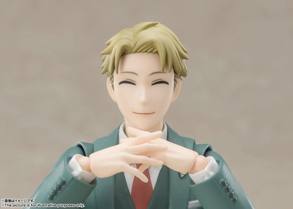 Bandai Tamashii Nations S.H. Figuarts Spy X Family Loid Forger Action Figure 2 Bandai Tamashii Nations S.H. Figuarts Spy X Family Loid Forger Action Figure - Image 2