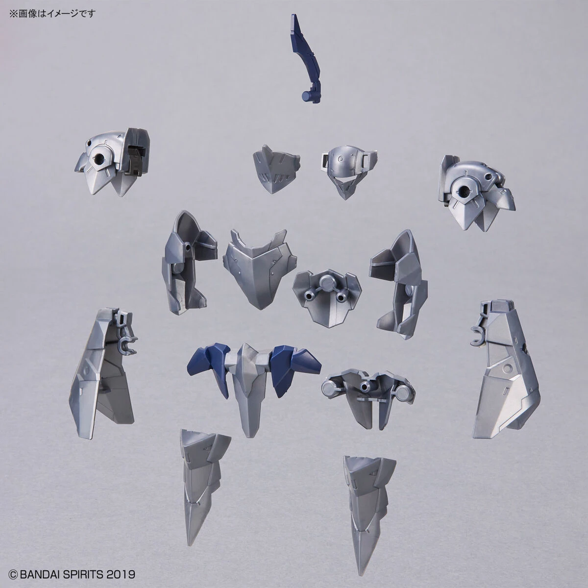 Bandai 1/144 30MM 48 EXM-A9k Spinatio (Knight Type) 11 Bandai 1/144 30MM 48 EXM-A9k Spinatio (Knight Type) - Image 11