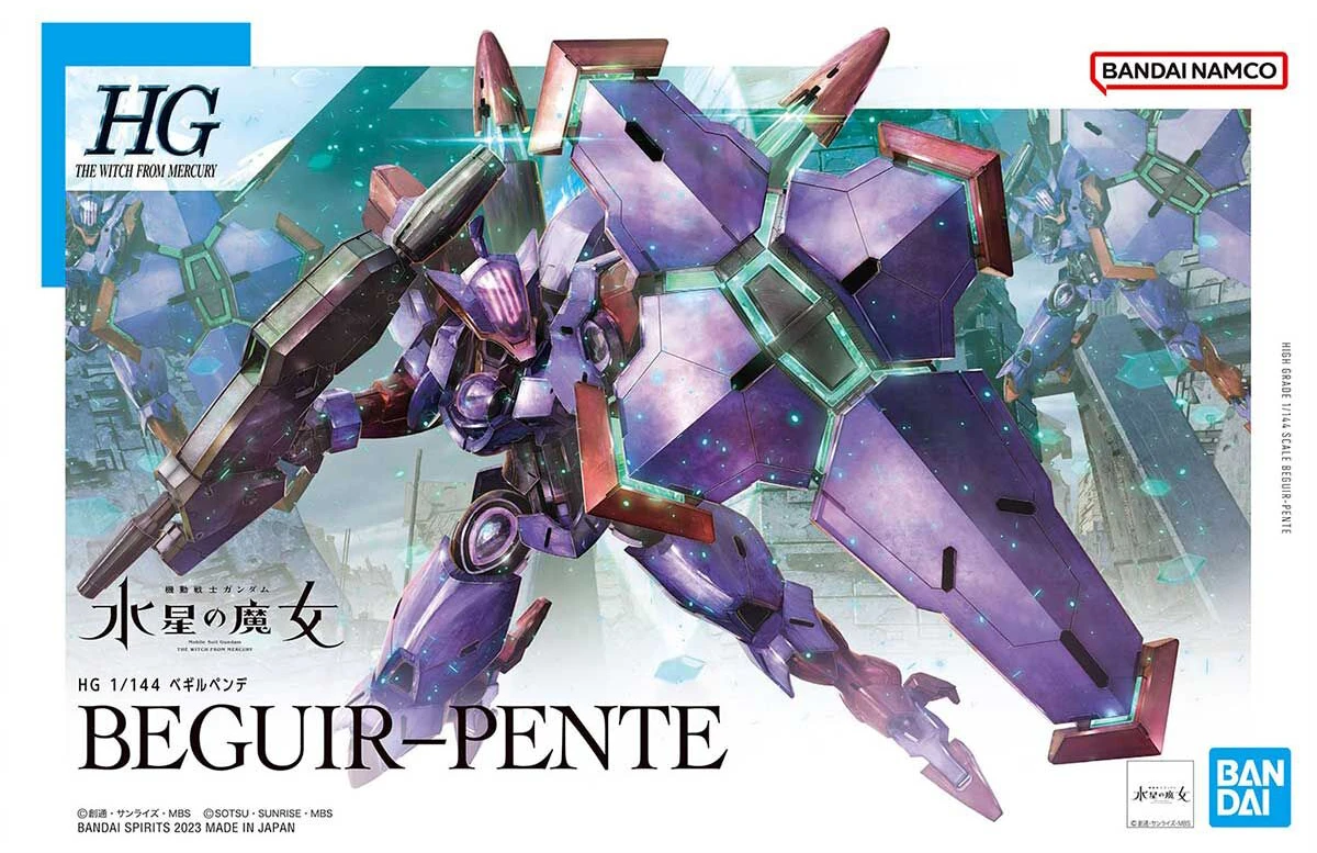 Bandai 1/144 HGTWFM 12 Beguir-Pente (The Witch From Mercury) 1 Bandai 1/144 HGTWFM 12 Beguir-Pente (The Witch From Mercury)