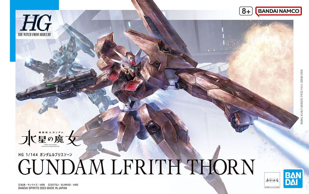 Bandai 1/144 HGTWFM 18 Gundam Lfrith Thorn (The Witch From Mercury) 1 Bandai 1/144 HGTWFM 18 Gundam Lfrith Thorn (The Witch From Mercury)