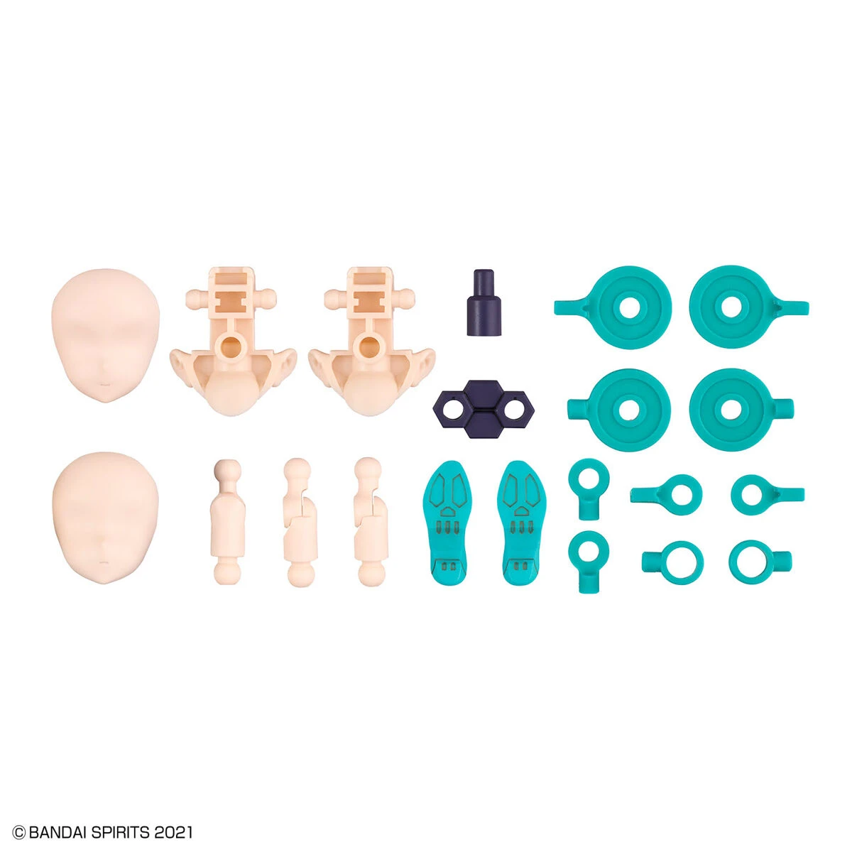 Bandai 30MS OP-07 Option Parts Set 7 (Evil Costume) (Color A) 3 Bandai 30MS OP-07 Option Parts Set 7 (Evil Costume) (Color A) - Image 3