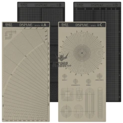 DSPIAE AT-EC Masking Tape Cutting Mat (Concentric Circles)