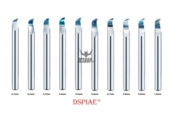 DSPIAE HC Tungsten Steel Hook Broach (Scriber) Shank Dia: 3.175mm