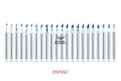 DSPIAE PB 0.1mm~3.0mm Tungsten Steel Push Broach (Chisel) Shank Dia: 3.175mm