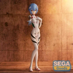 Sega Evangelion 3.0+ 1.0 Thrice Upon A Time Figurine PVC Spm Rei Ayanami Neon Genesis (White) -Model Figures Store evangelion 3010 thrice upon a time rei ayanami hand overmomentary white spm sega5