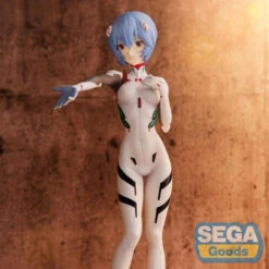 Sega Evangelion 3.0+ 1.0 Thrice Upon A Time Figurine PVC Spm Rei Ayanami Neon Genesis (White) -Model Figures Store evangelion 3010 thrice upon a time rei ayanami hand overmomentary white spm sega7