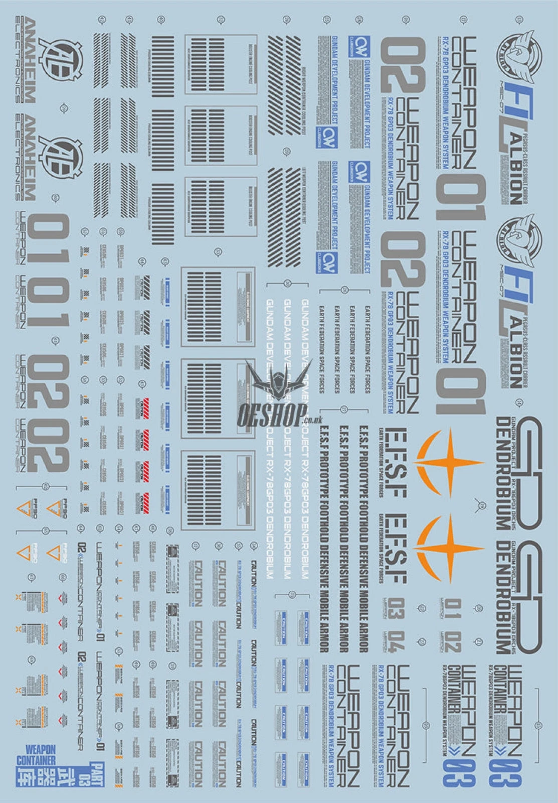 EVO - E-HG28 (UV) HG GP03D Dendrobium Evolution Studio Decals 6 EVO - E-HG28 (UV) HG GP03D Dendrobium Evolution Studio Decals - Image 6