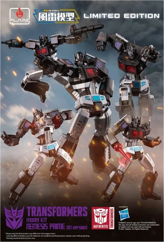 Flame Toys Furai Model Nemesis Prime (G1 Ver.) Transformers Model Kit Limited Edition 1 Flame Toys Furai Model Nemesis Prime (G1 Ver.) Transformers Model Kit Limited Edition